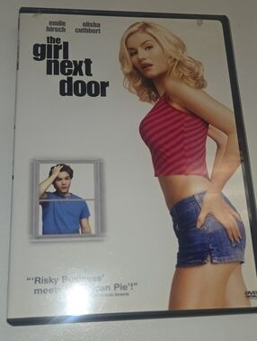The Girl Next Door DVD Movie - Pink Striped Top